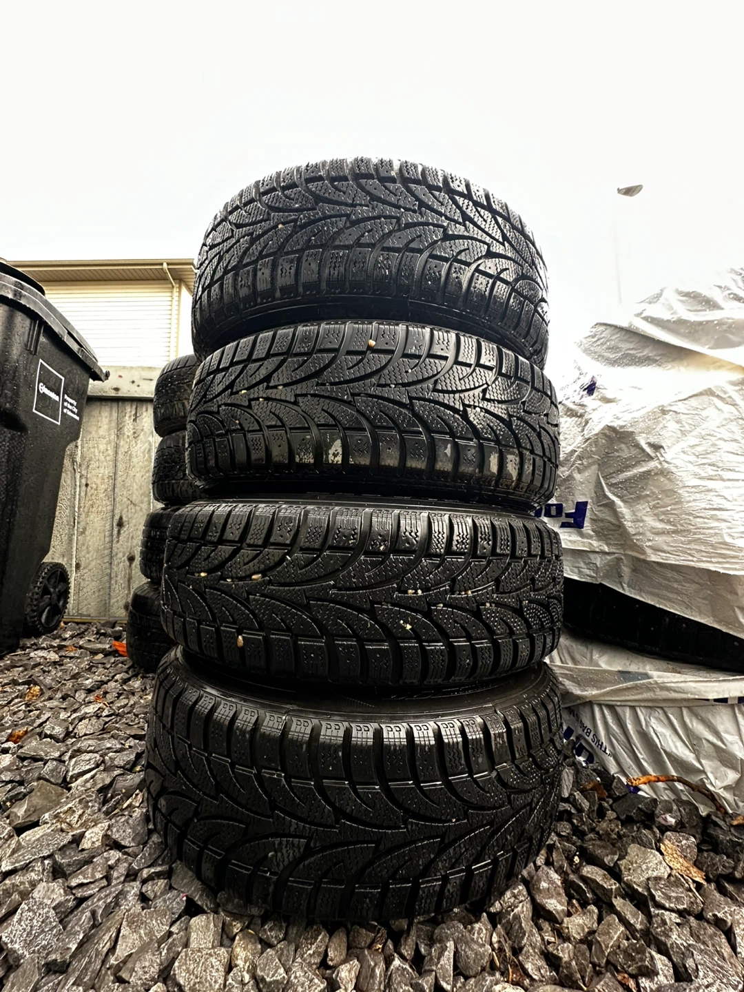 BMW Hubcaps and Winter Tires