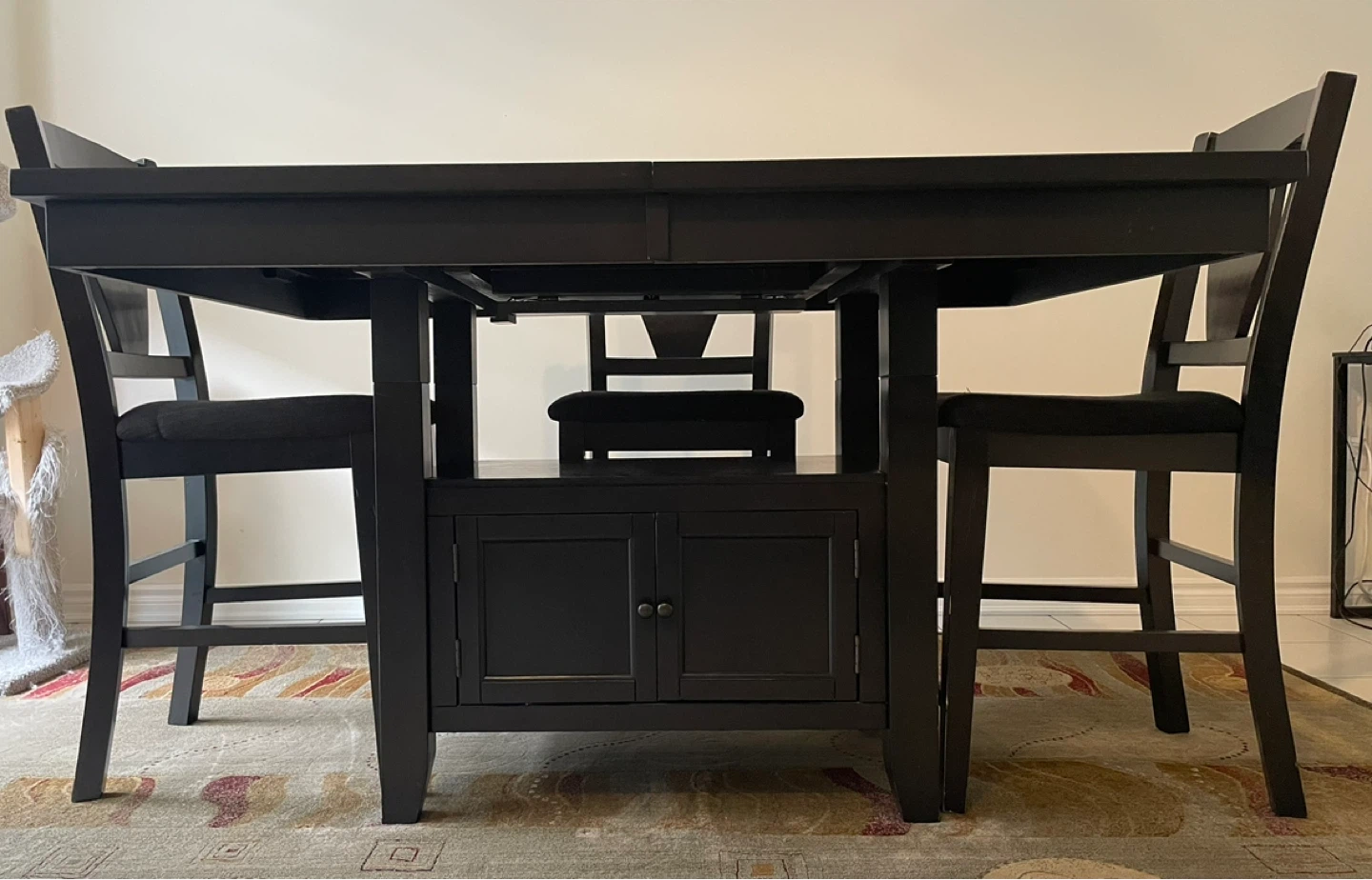 Black Counter Height Dining Table