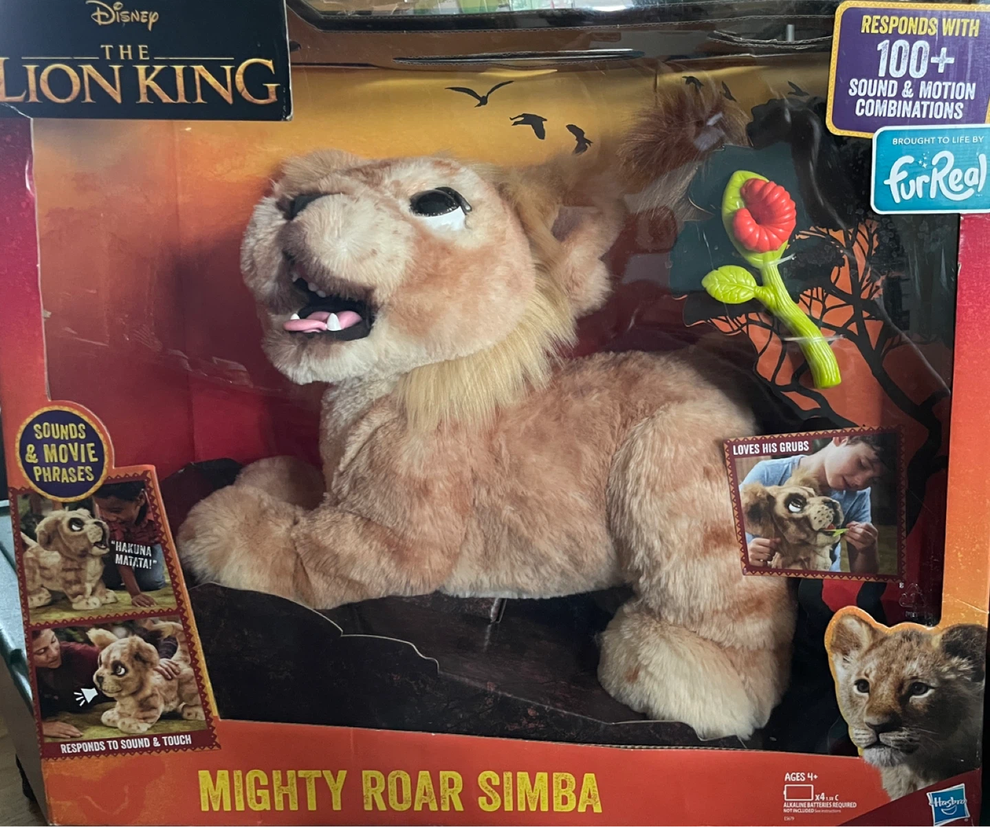 Disney The Lion King Mighty Roar Simba FurReal Toy