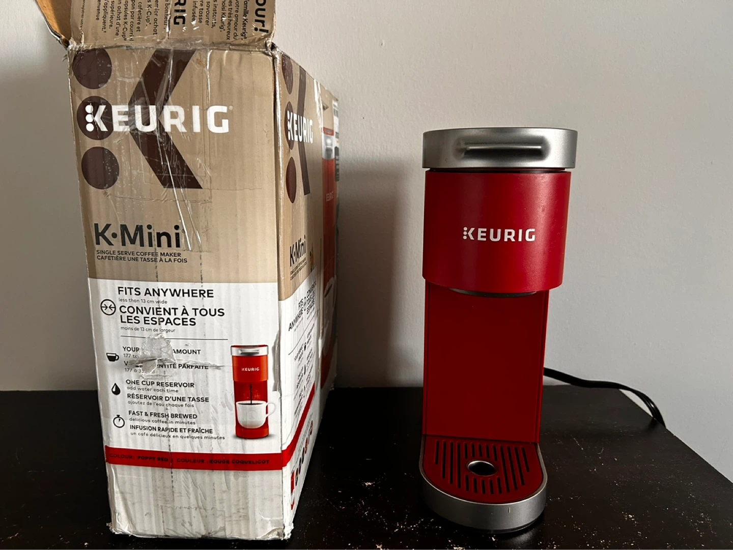 Keurig K-Mini Single Serve Coffee Maker - Red - photo 4
