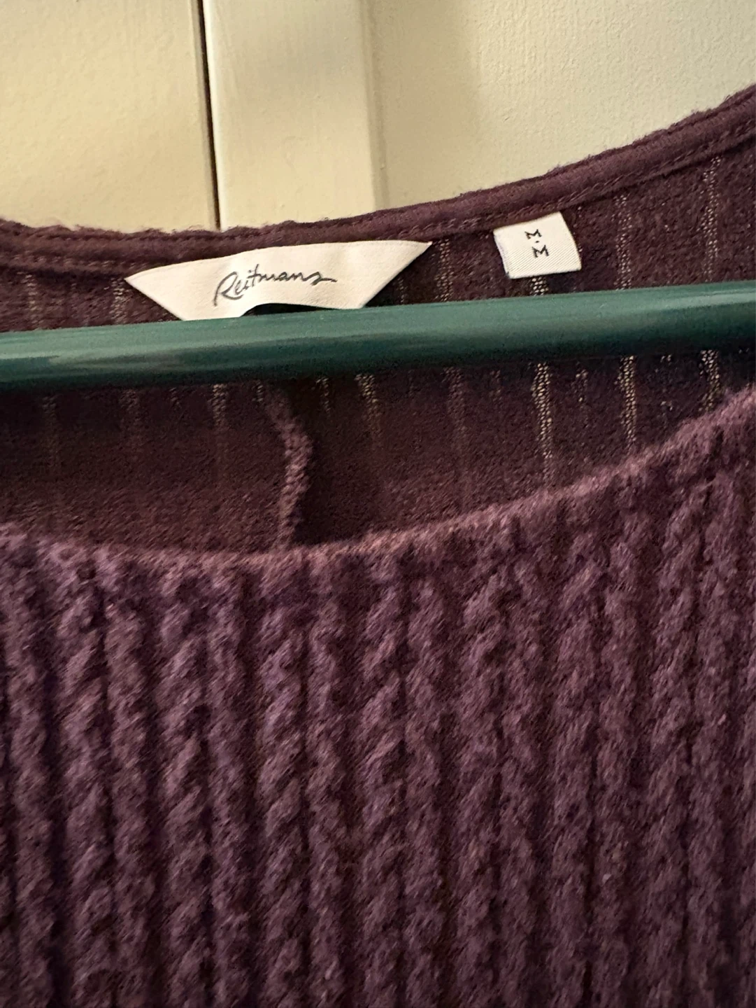 Reitmans Long Sleeve Top - Size M - photo 2