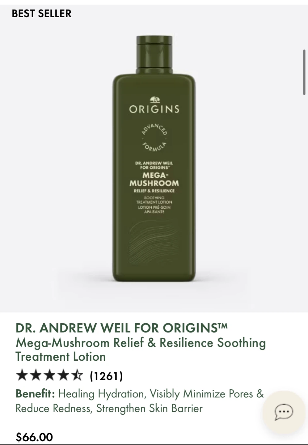 New✨Origins Mega-Mushroom Treatment Lotion - photo 3