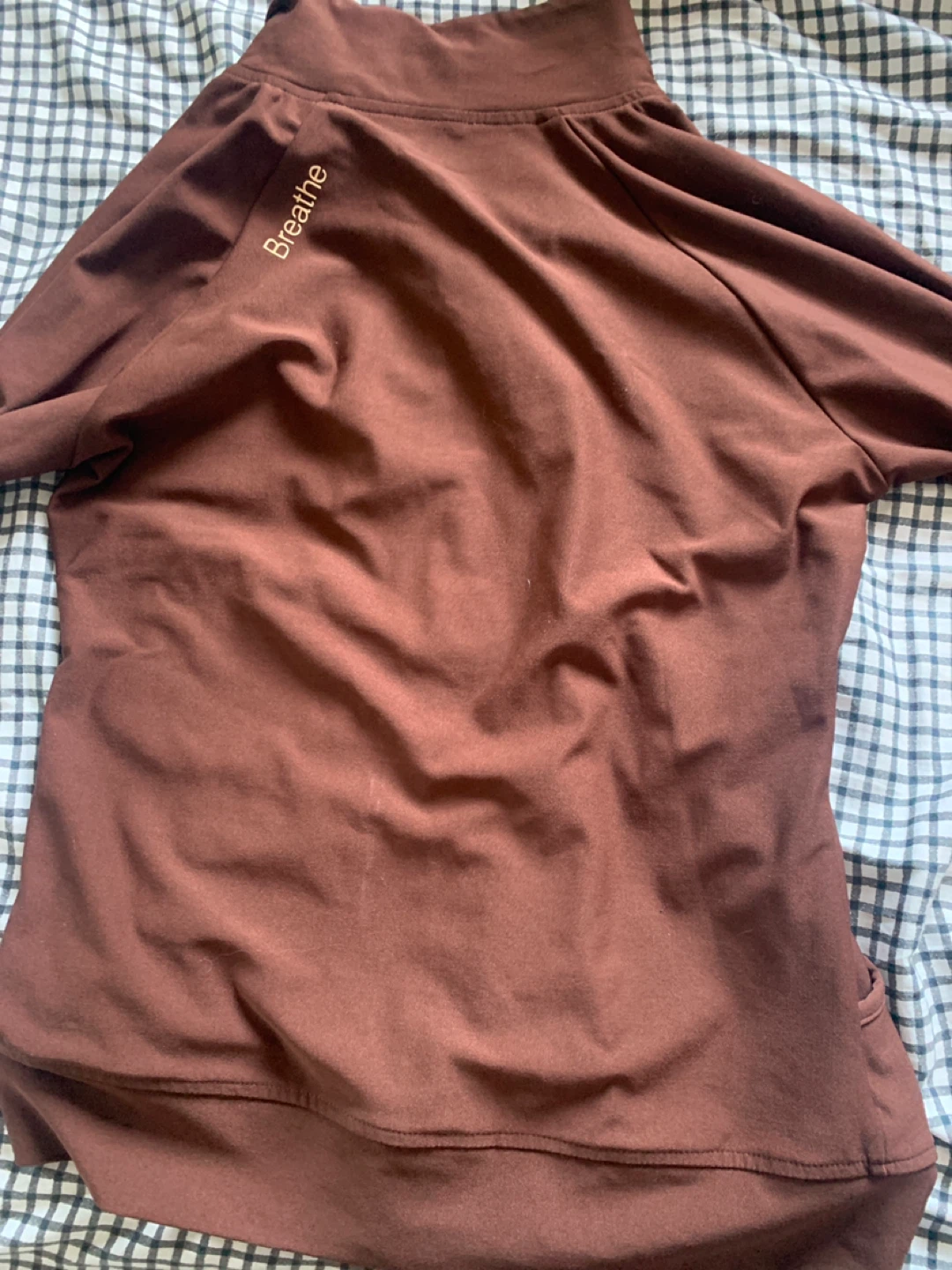 Brown "Breathe" Zip-Up Jacket - photo 2