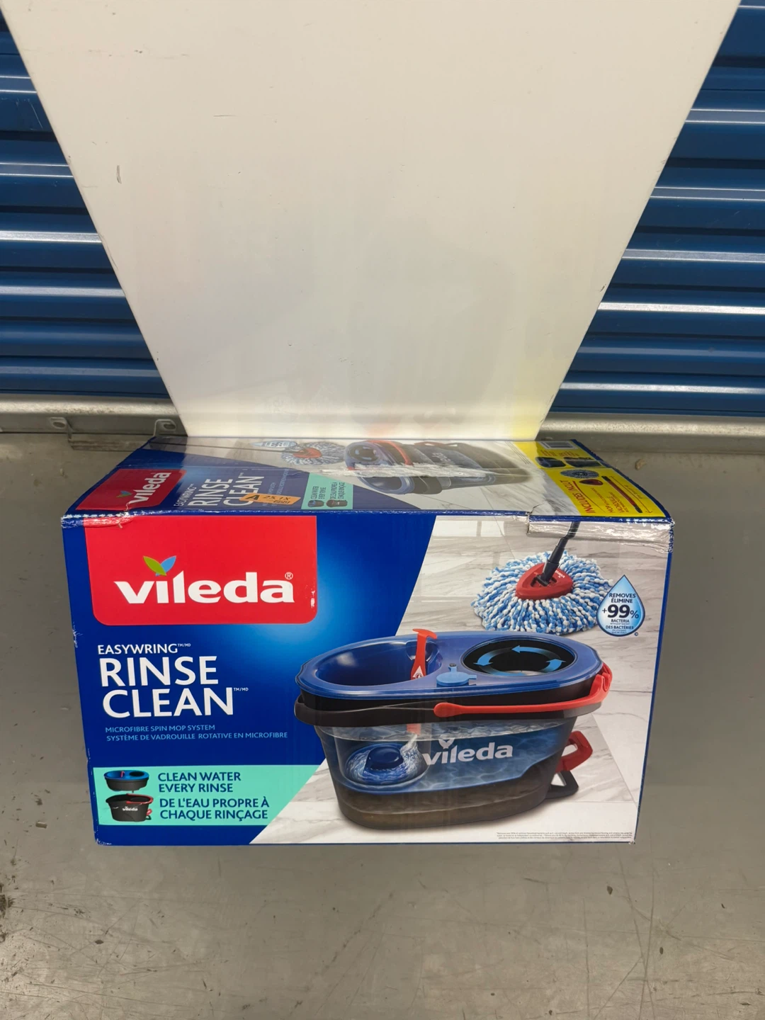 Vileda RinseClean Spin Mop & Bucket System
