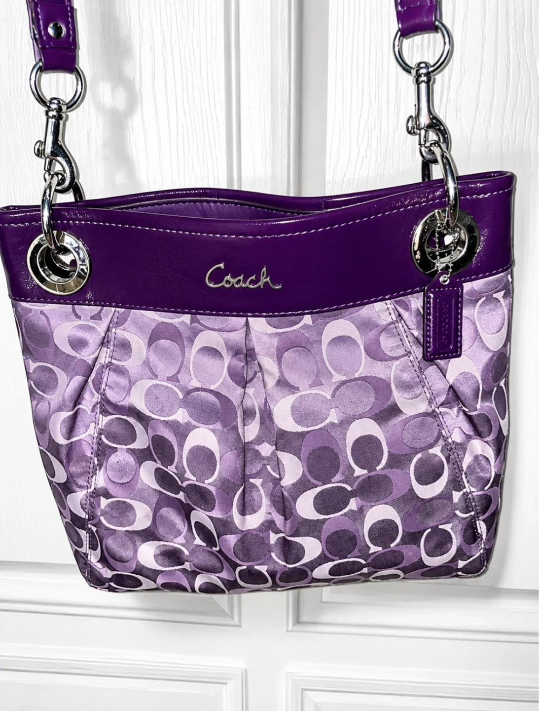 Coach Purple Crossbody Bag