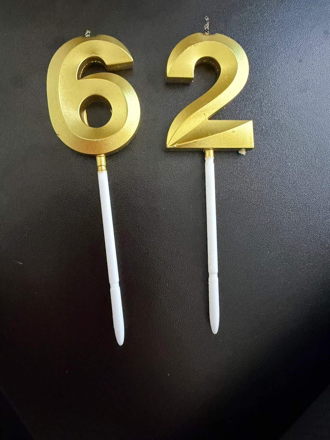 Gold Number Candles - 26 - photo 2