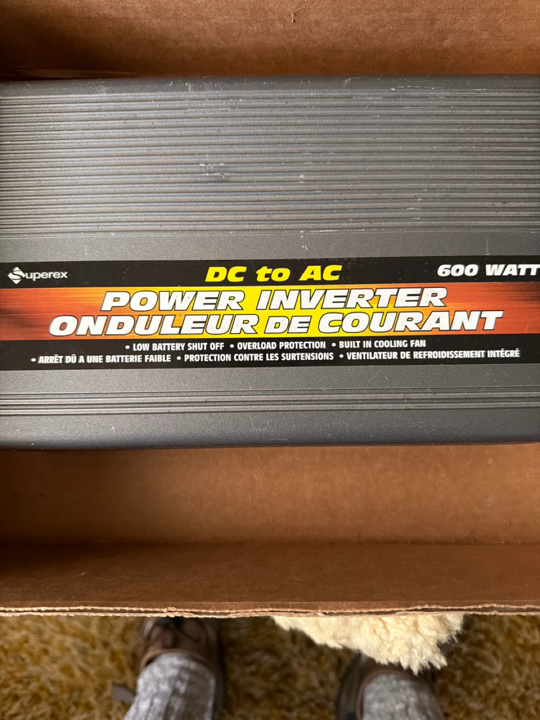 Superex 600 Watt Power Inverter