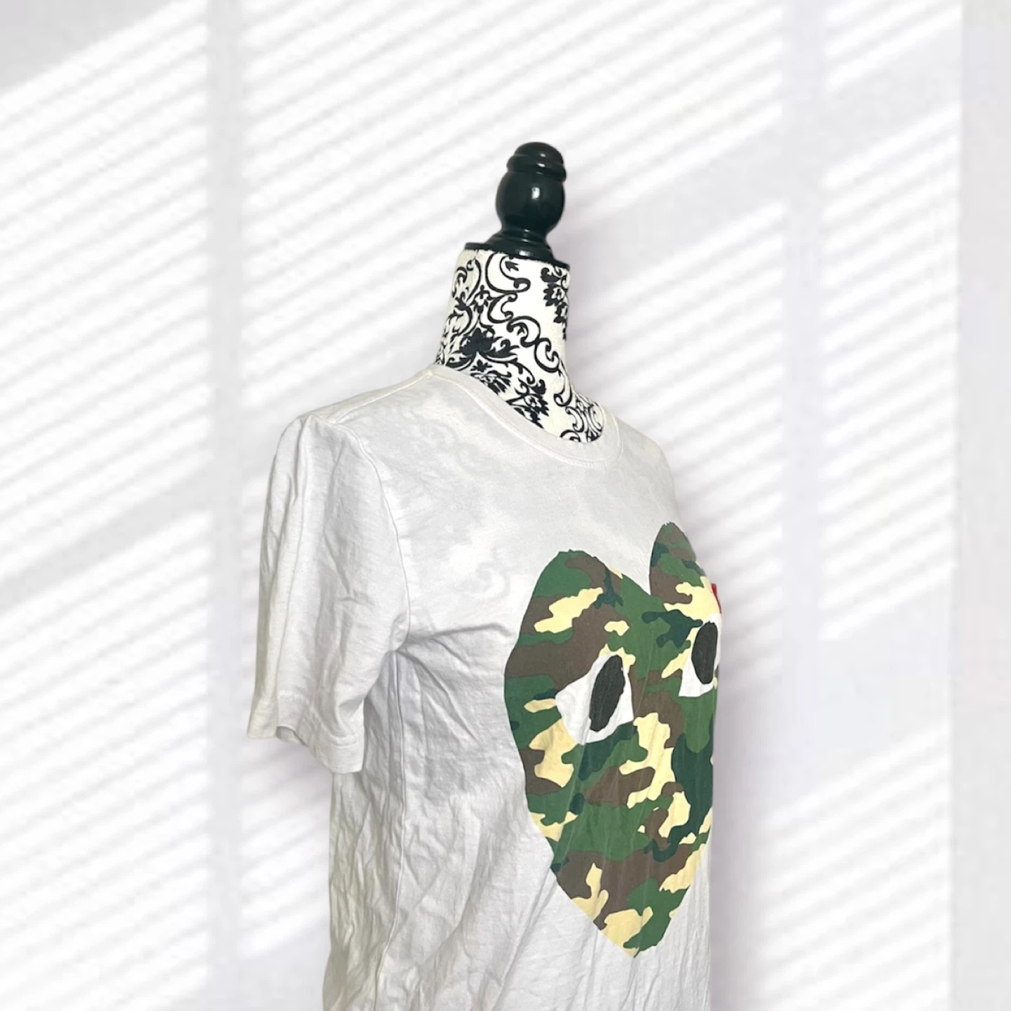 Comme des Garçons CDG PLAY Camo Heart T-Shirt - photo 2