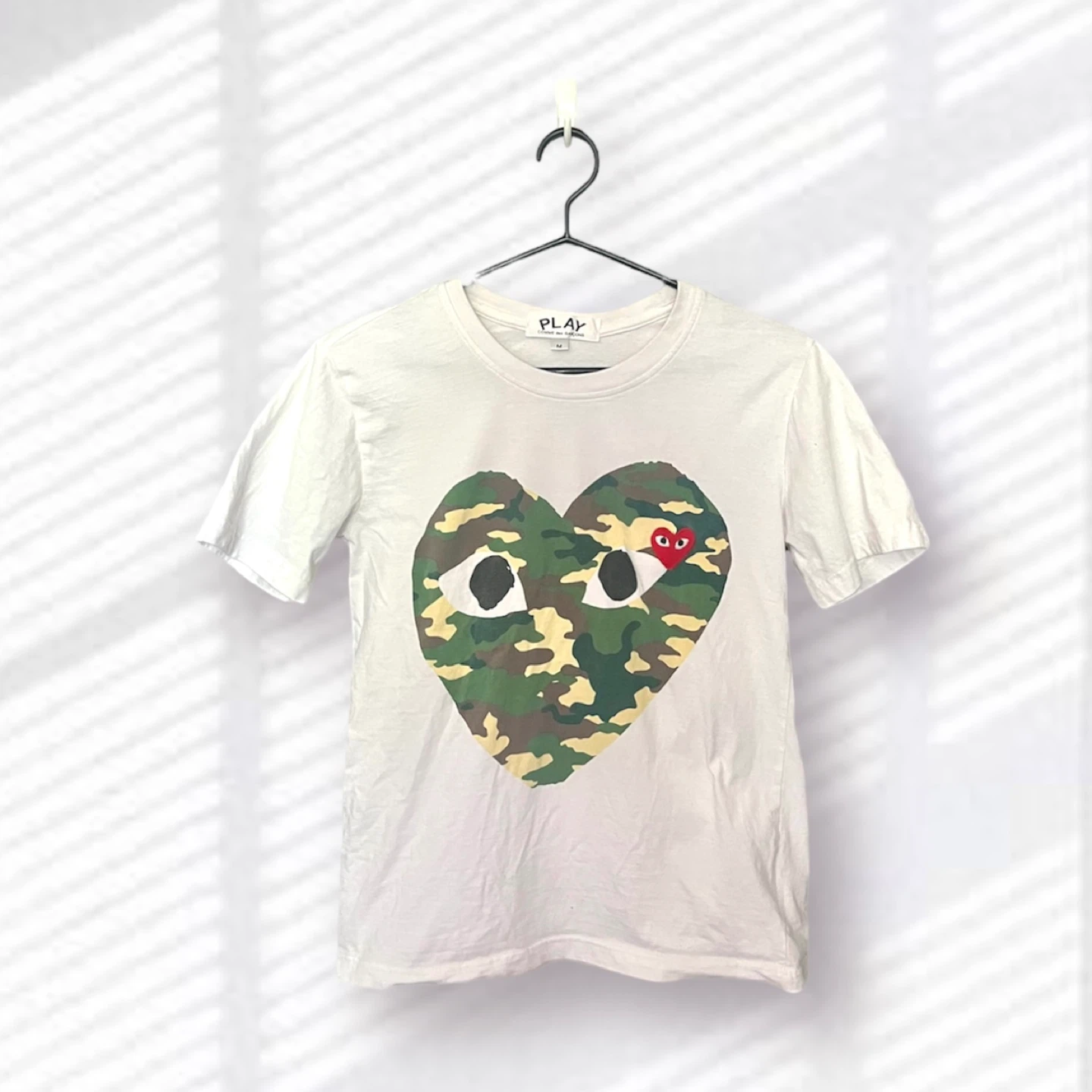 Comme des Garçons CDG PLAY Camo Heart T-Shirt - photo 4