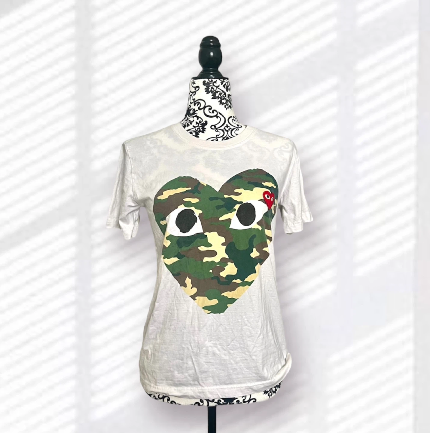 Comme des Garçons CDG PLAY Camo Heart T-Shirt