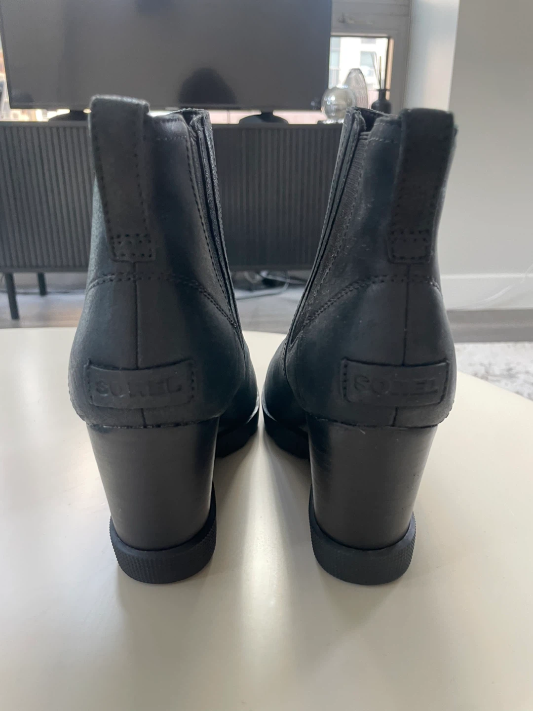 Sorel Black Wedge Ankle Boots - photo 3