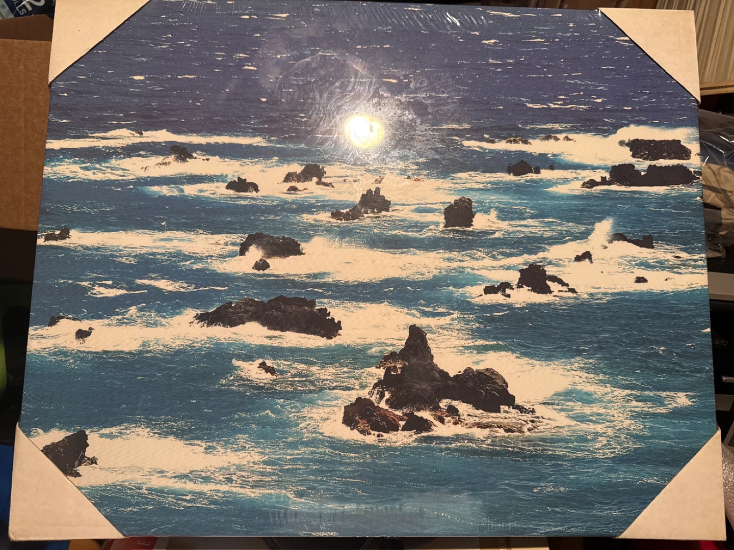 Ocean Waves Canvas Wall Art