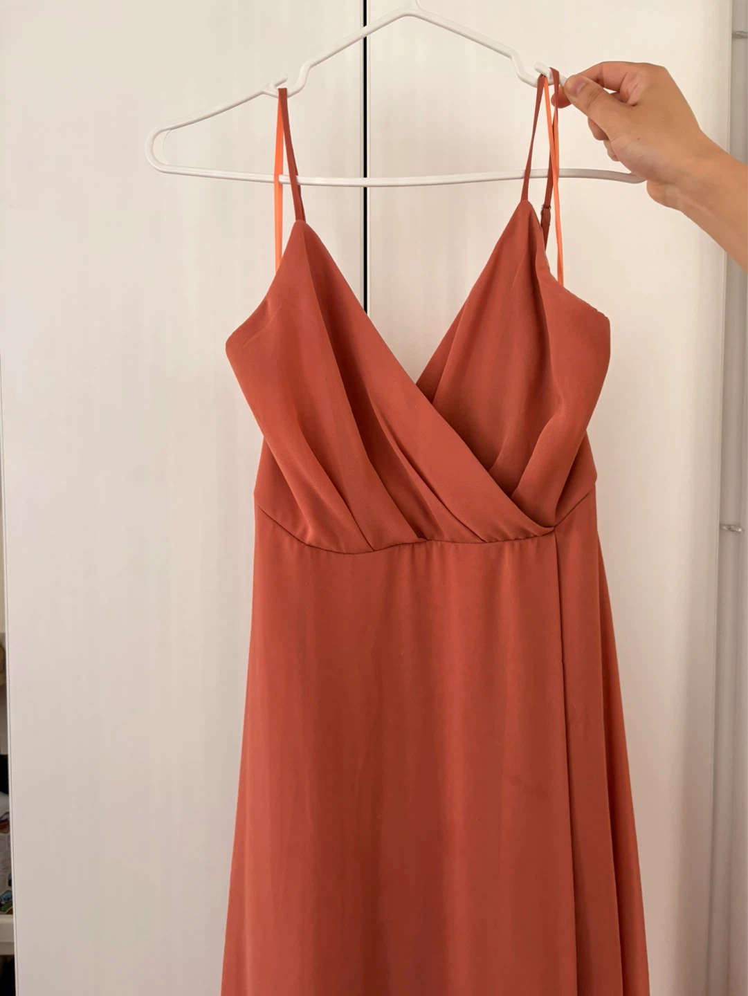 Birdy Grey Coral Orange Maxi Dress