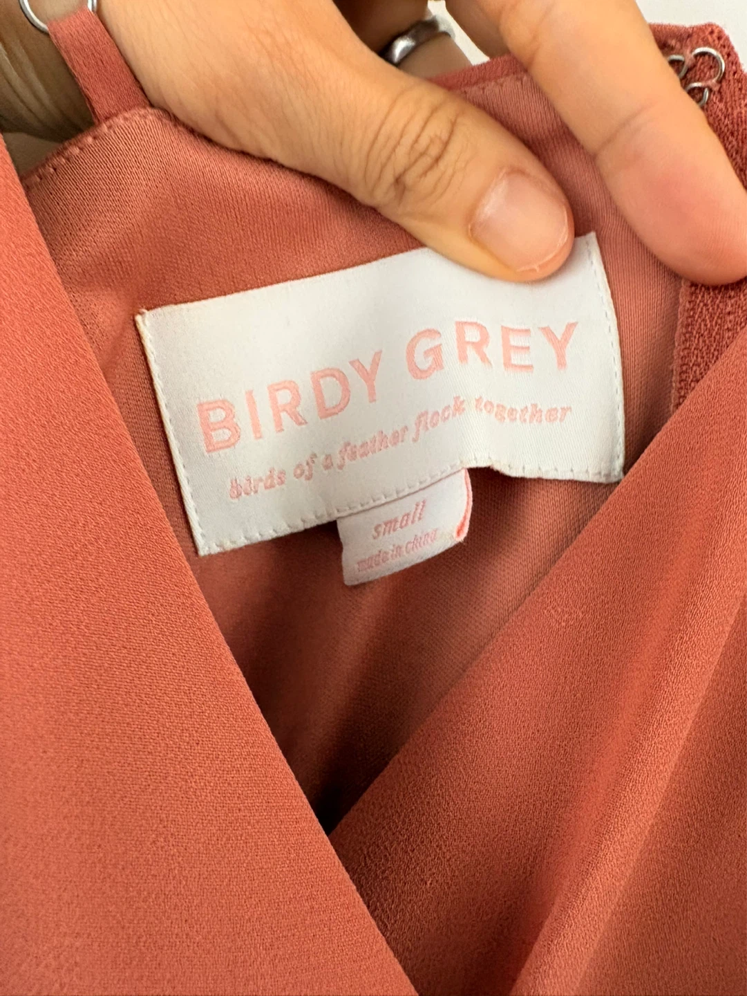 Birdy Grey Coral Orange Maxi Dress - photo 3
