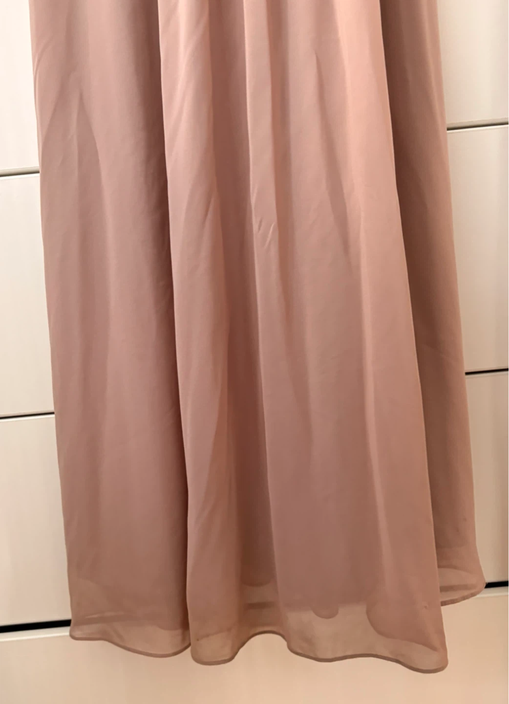 Dusty Rose Chiffon Bridesmaid Dress - photo 4