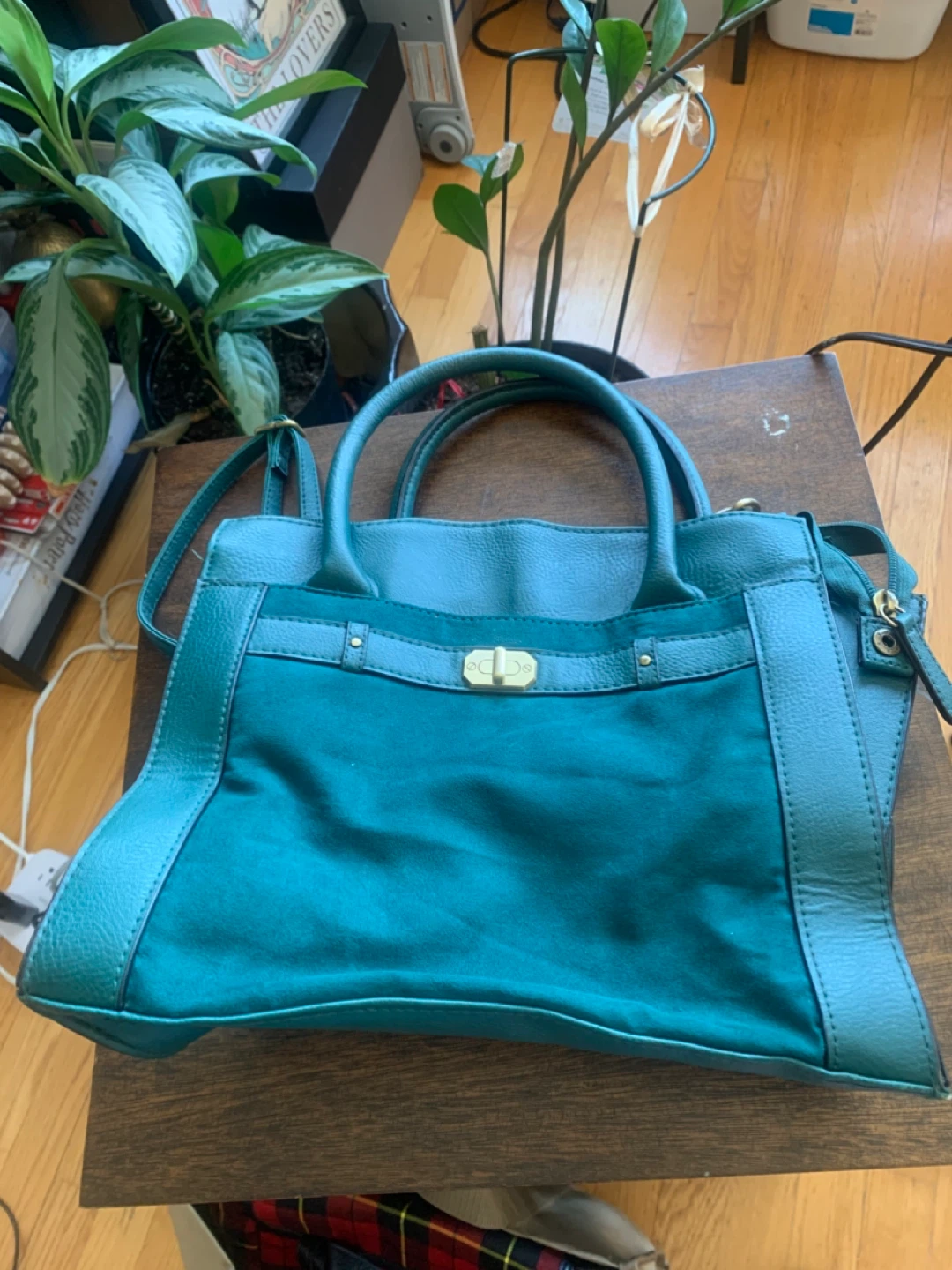 Vintage Green Purse