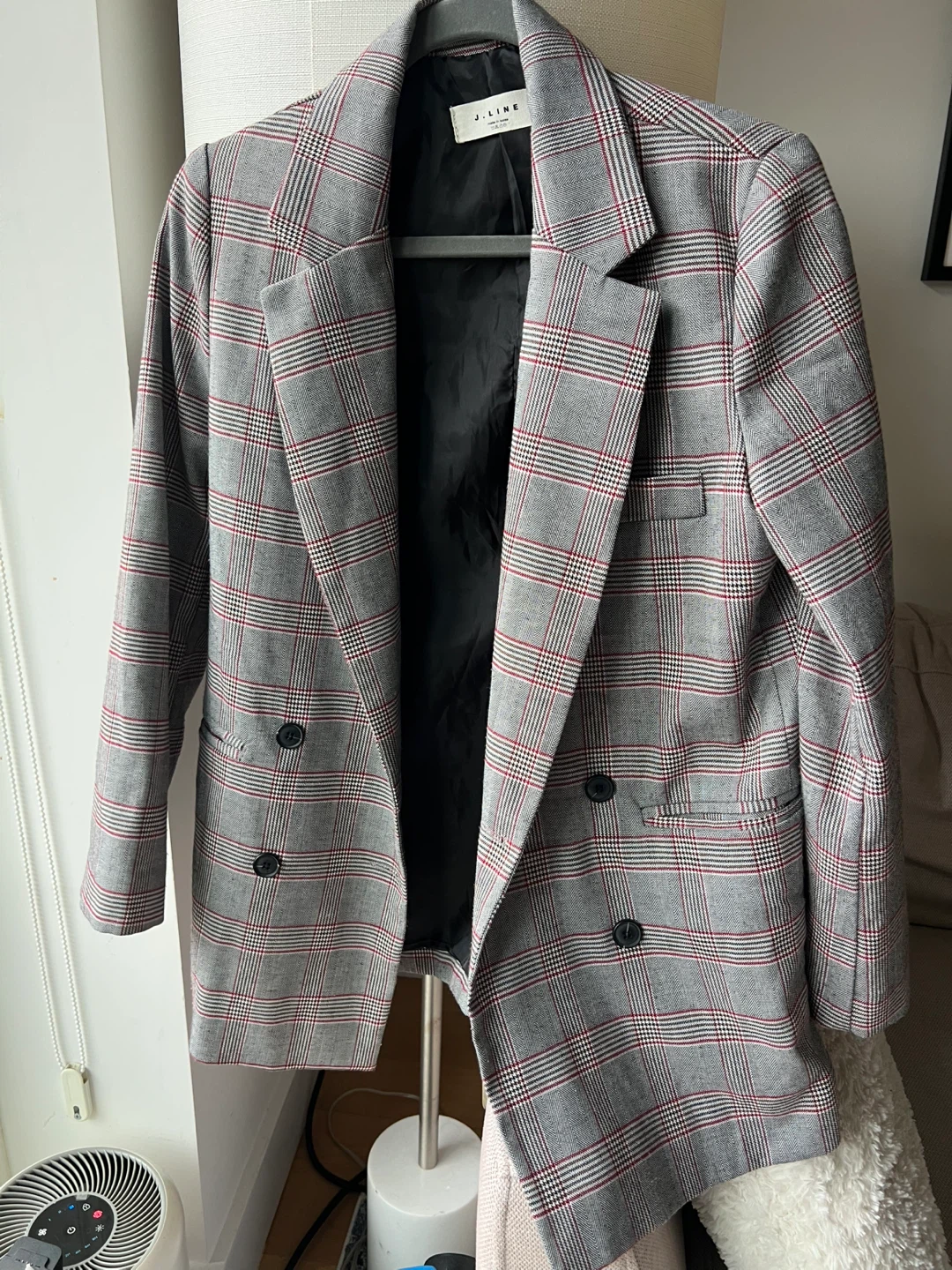 J. LINE Plaid Blazer Jacket made in Korea