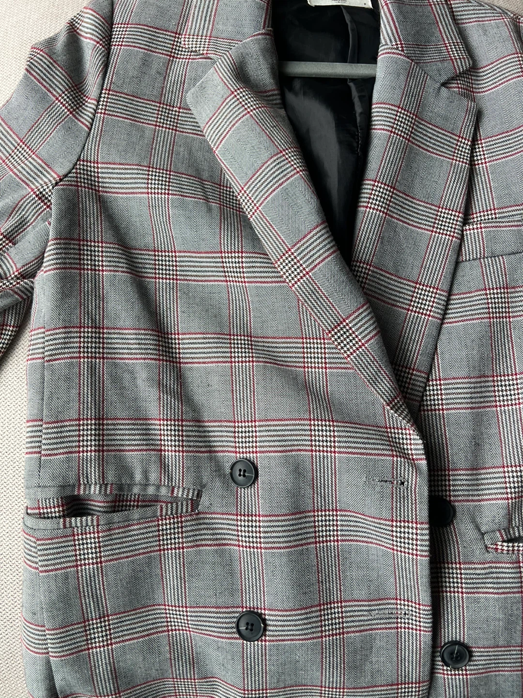 J. LINE Plaid Blazer Jacket made in Korea - photo 3