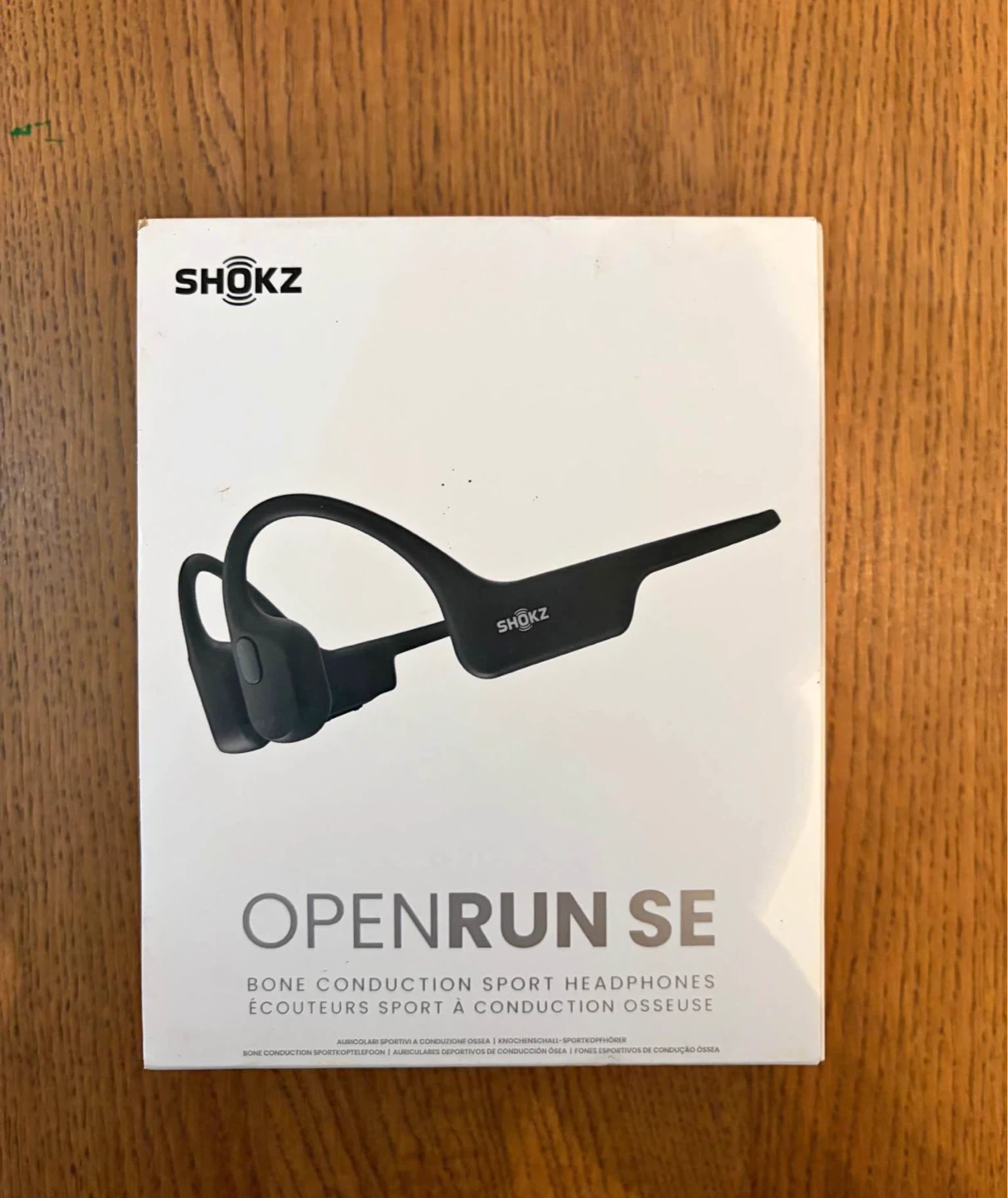 Shokz OpenRun SE Bone Conduction Headphones - Grey