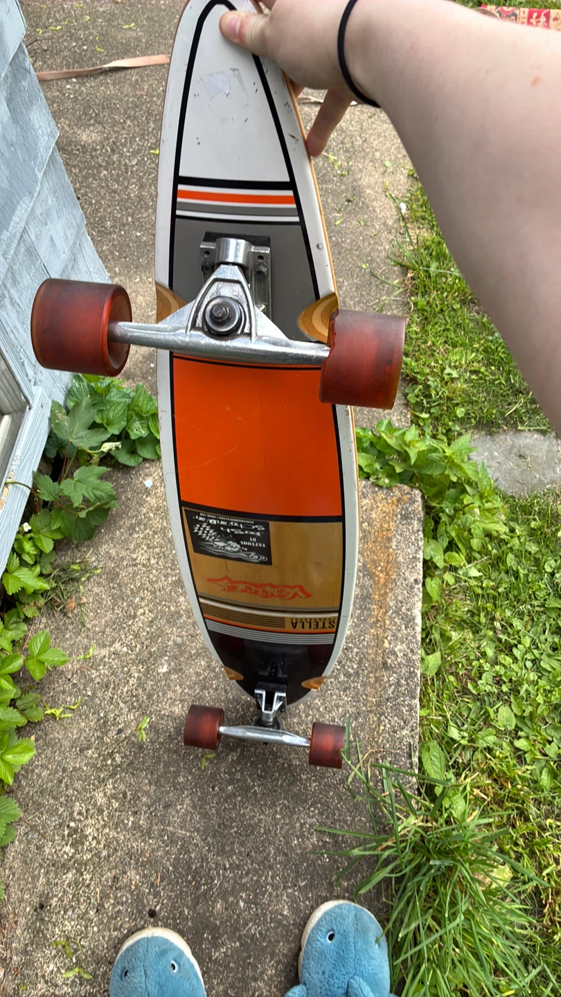 Vintage Vexco Longboard Skateboard - photo 2