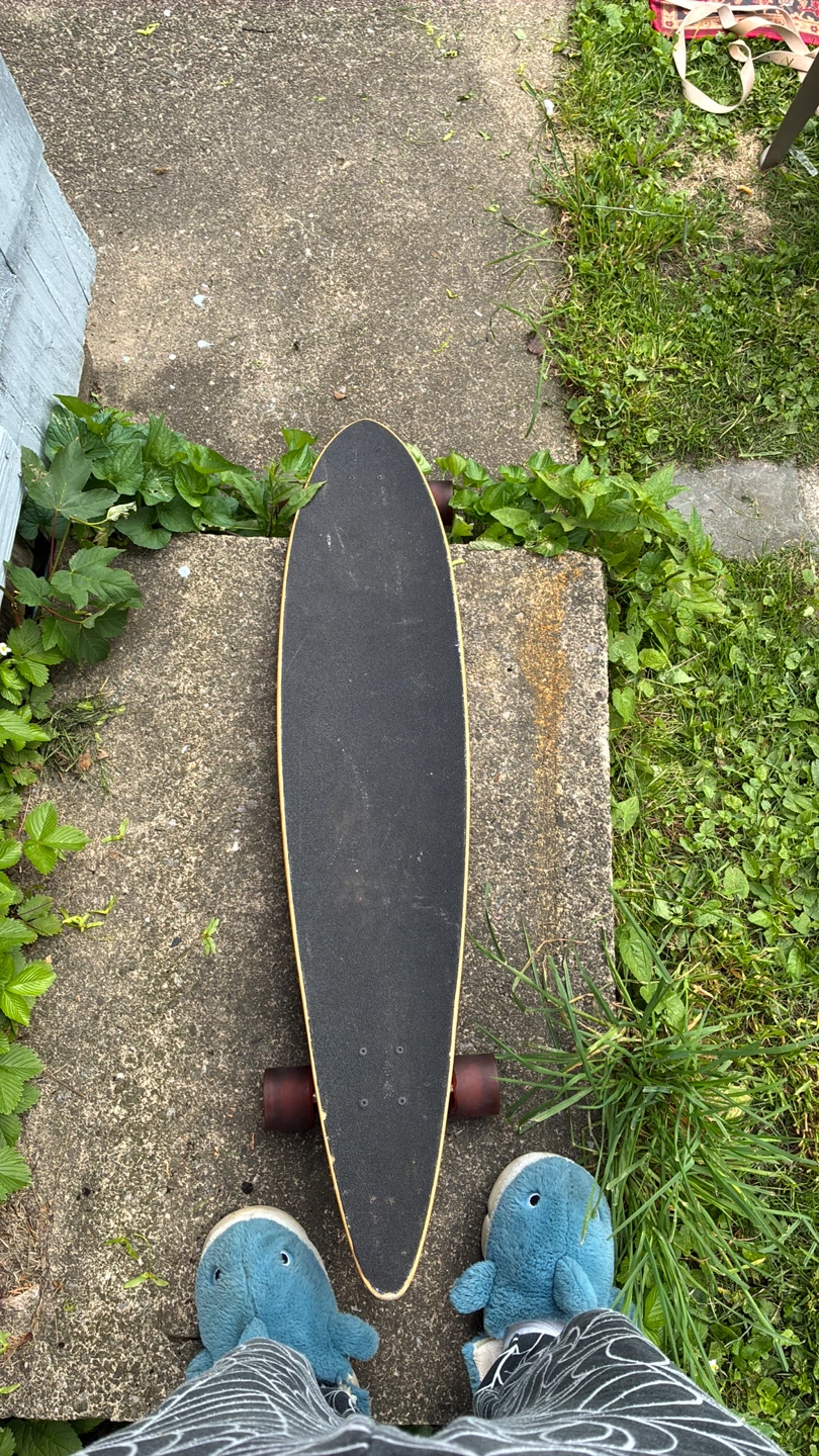 Vintage Vexco Longboard Skateboard