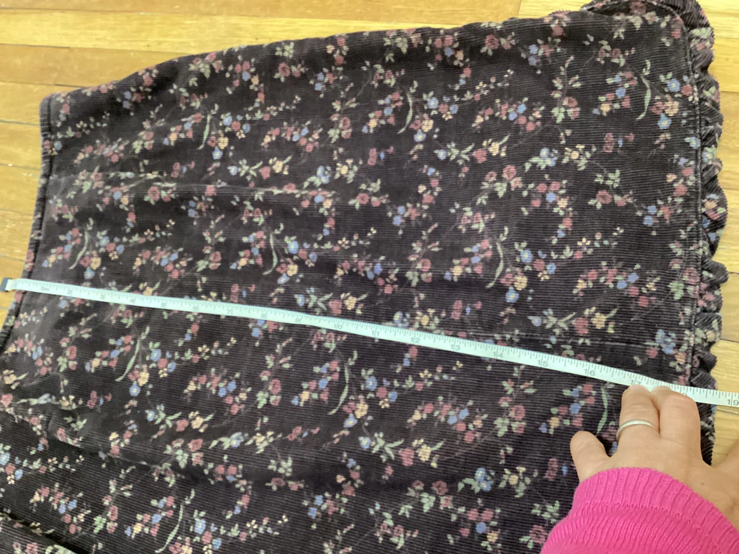 Ralph Lauren Floral Corduroy Skirt Size 2 - photo 4