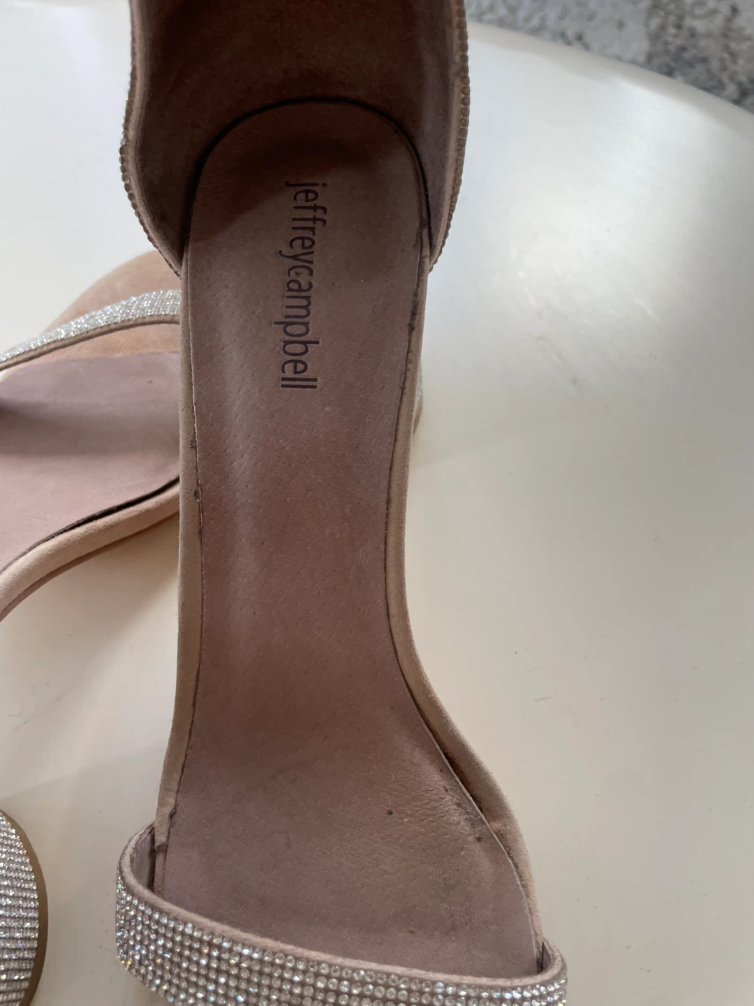 Jeffrey Campbell Crystal Embellished Heels - photo 4