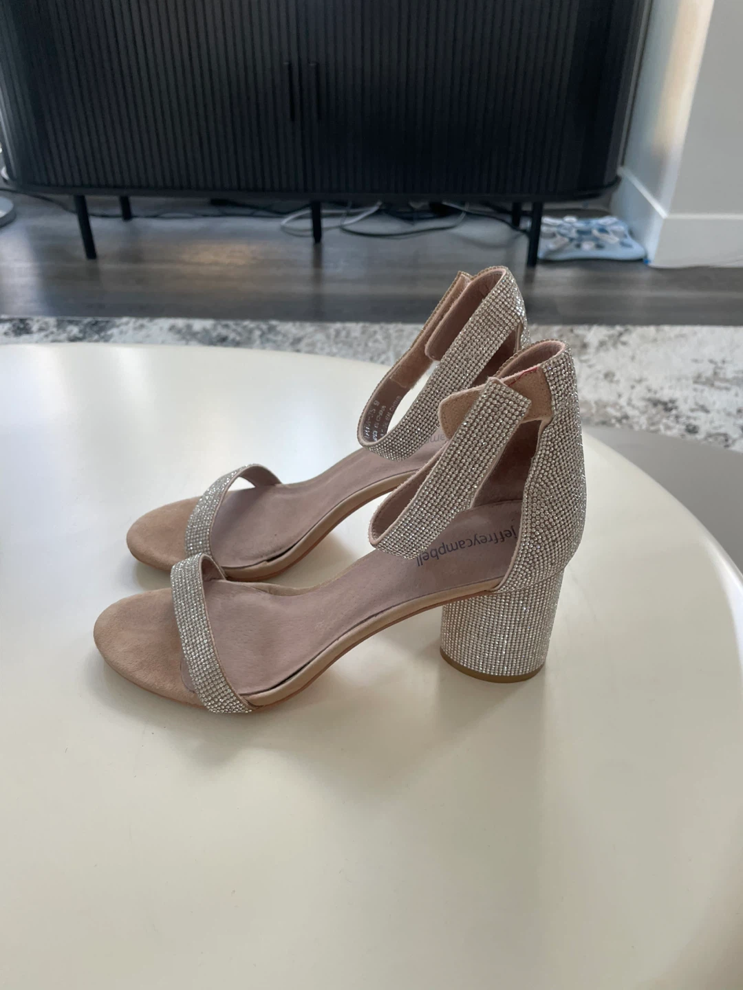 Jeffrey Campbell Crystal Embellished Heels - photo 2