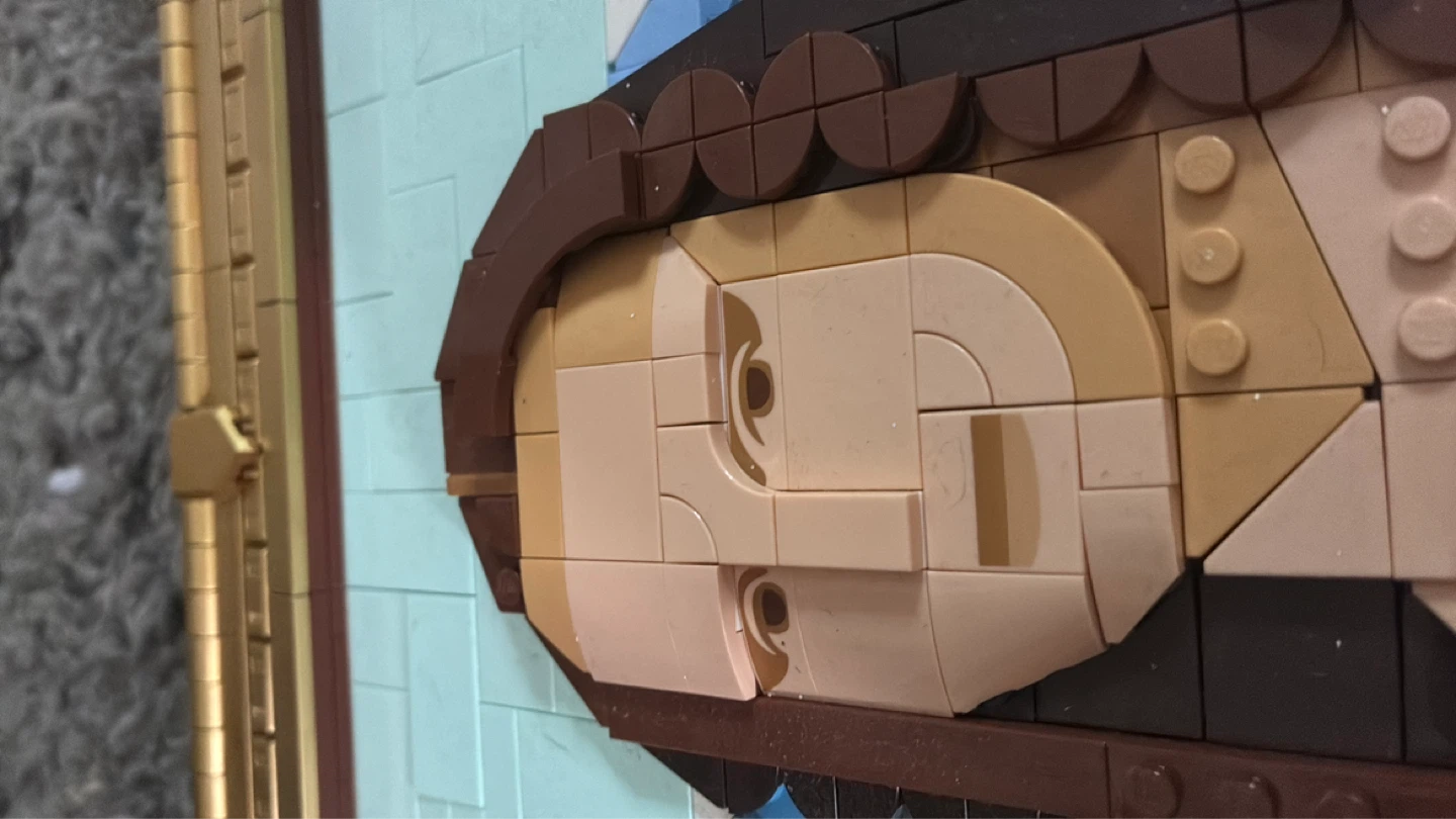 LEGO Mona Lisa Art