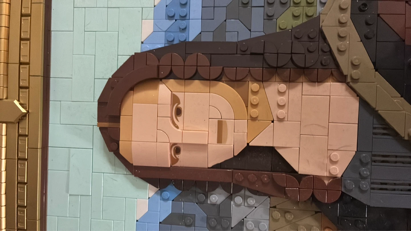 LEGO Mona Lisa Art - photo 4