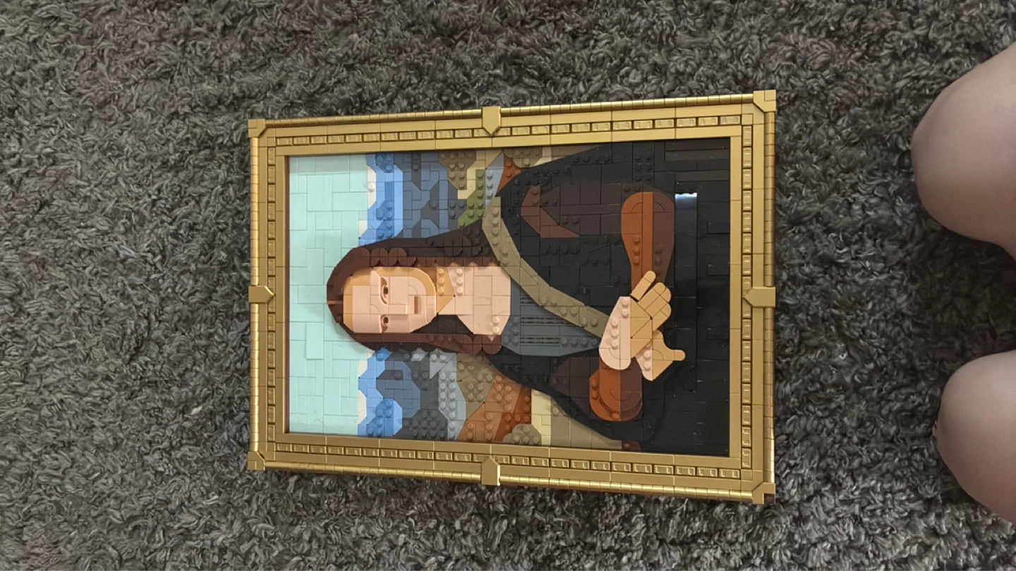 LEGO Mona Lisa Art - photo 5