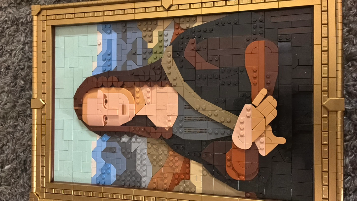 LEGO Mona Lisa Art - photo 3