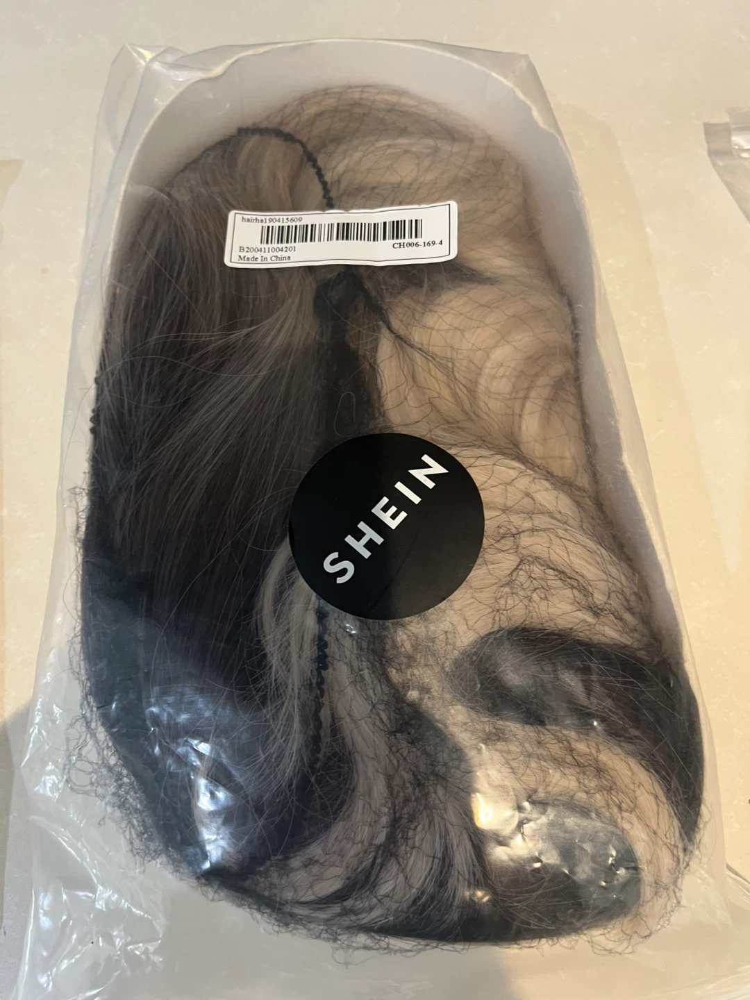 SHEIN Synthetic Wig - Long Black Straight - photo 3