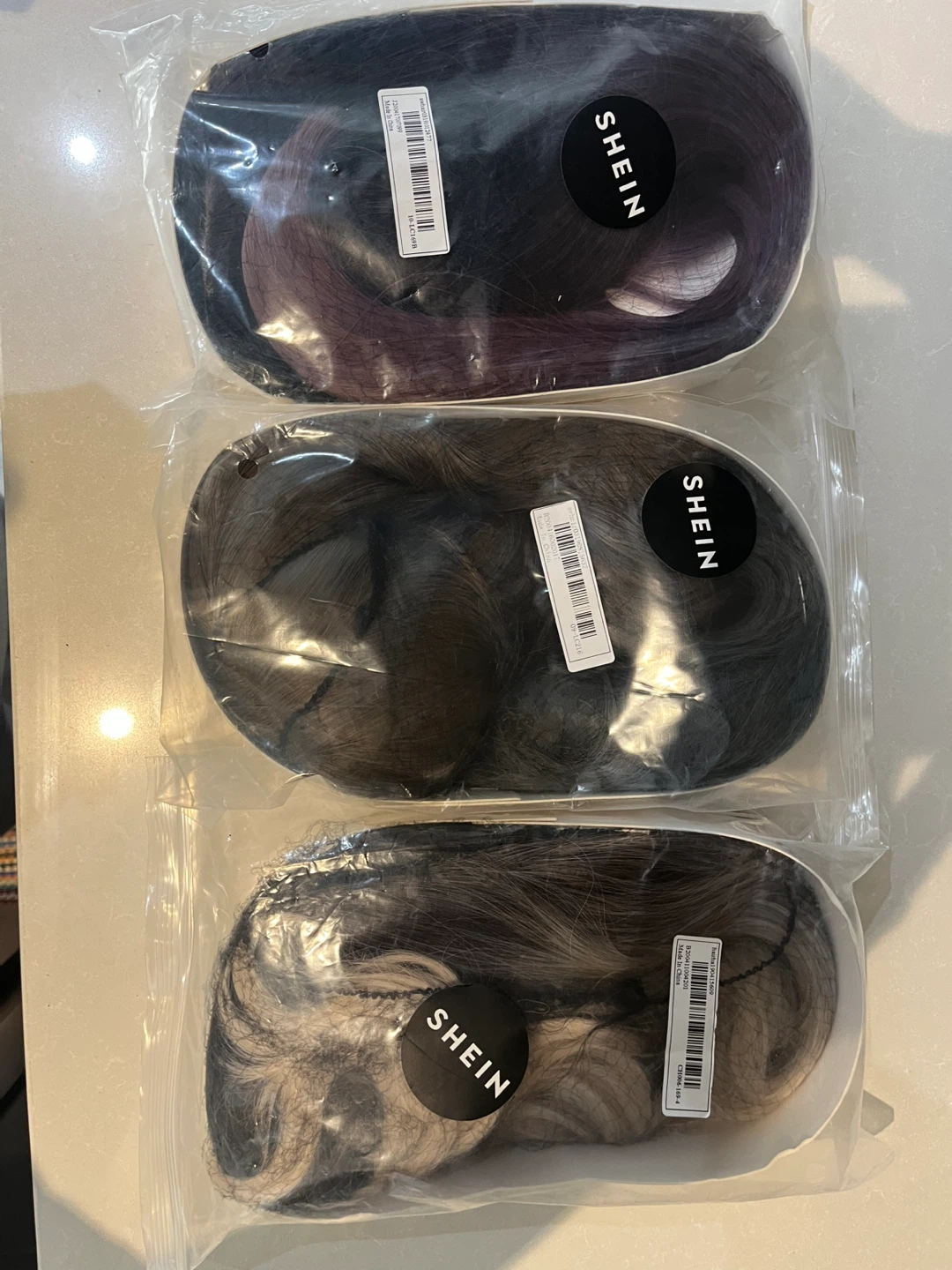 SHEIN Synthetic Wig - Long Black Straight - photo 2