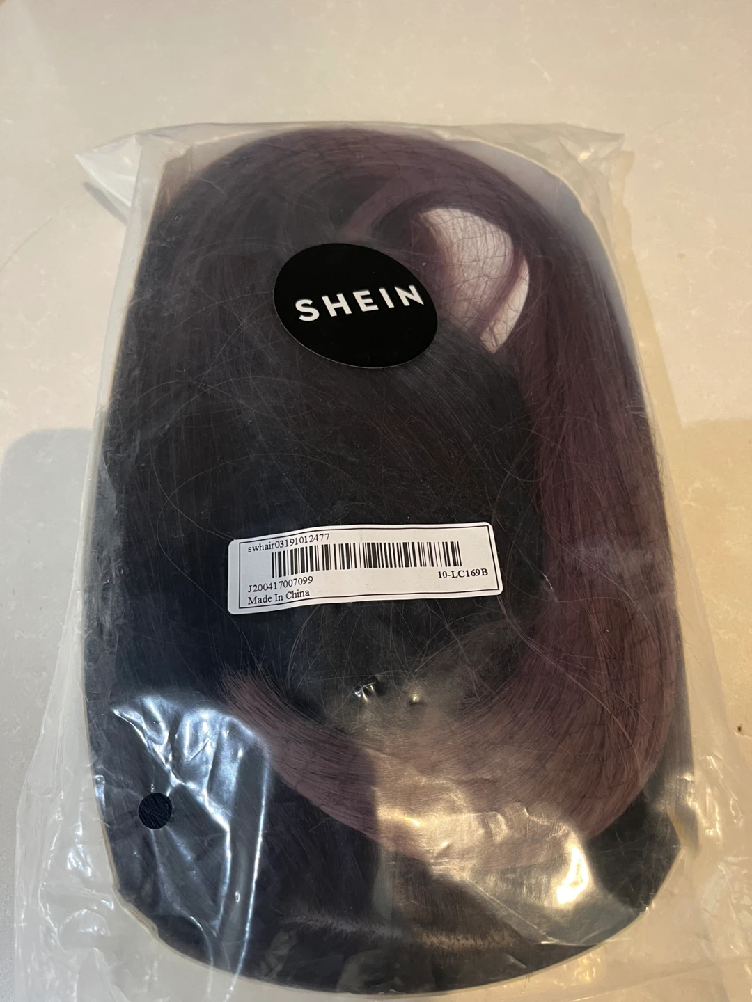 SHEIN Synthetic Wig - Long Black Straight - photo 4