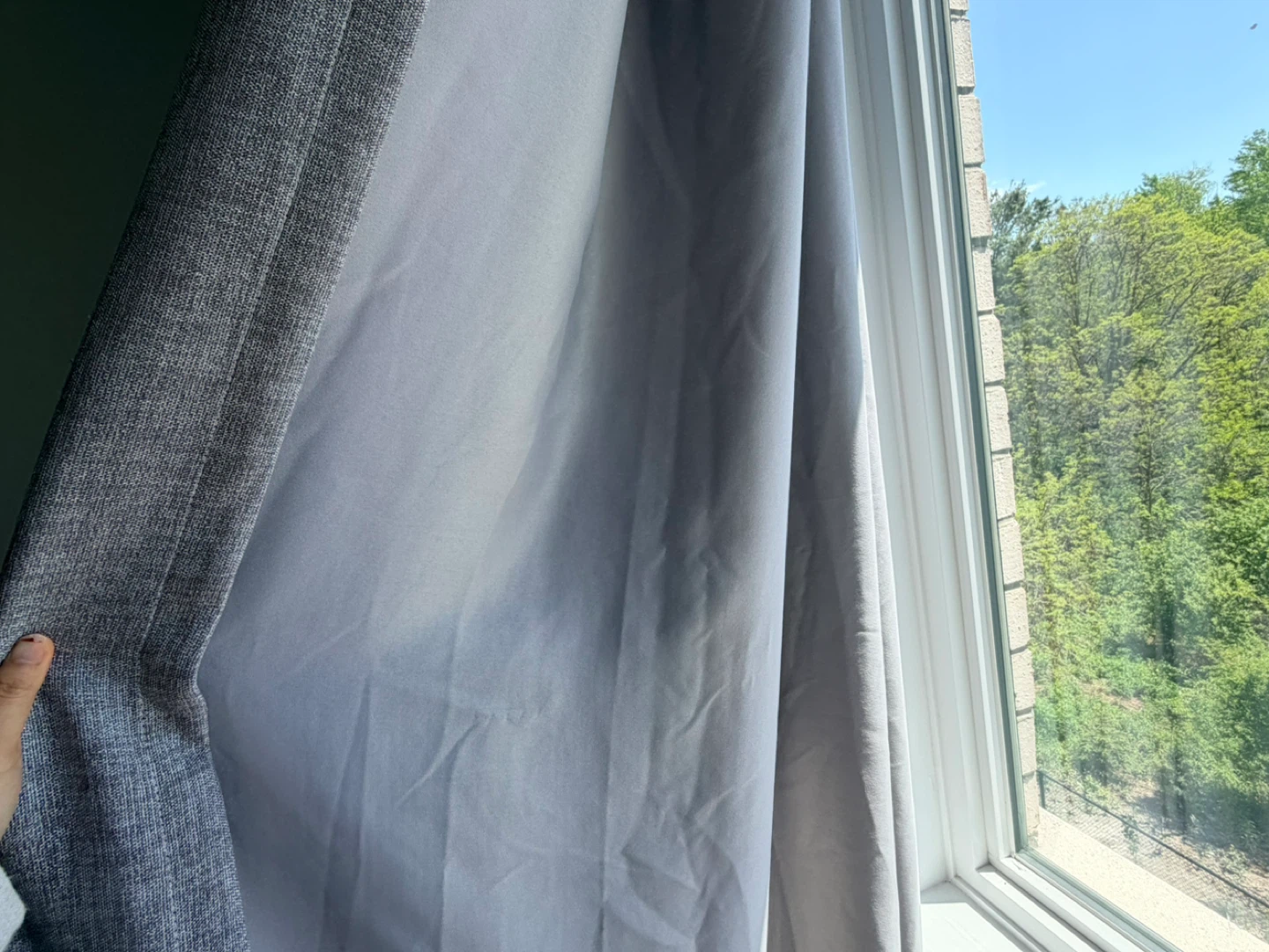 Black Out Curtains with Rod and Nails - photo 3