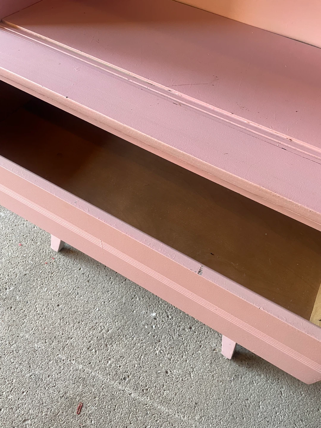 Pink Hutch with Drawers and Shelves - photo 5