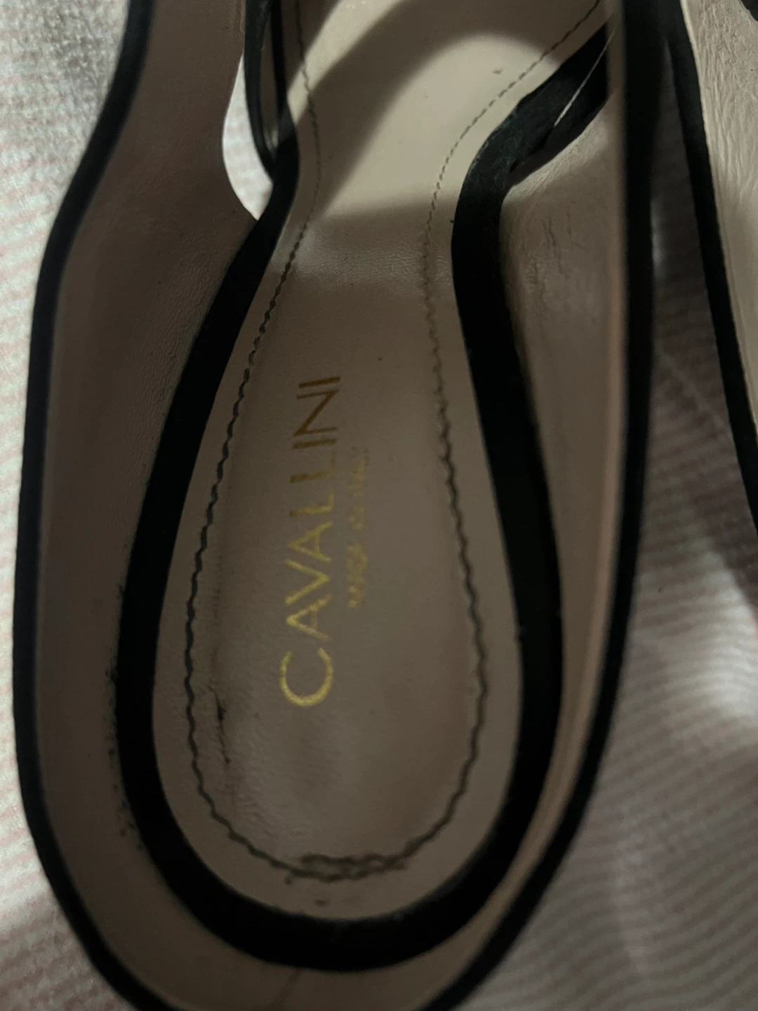 Cavallini Black Suede Heels - Size 38 - photo 2