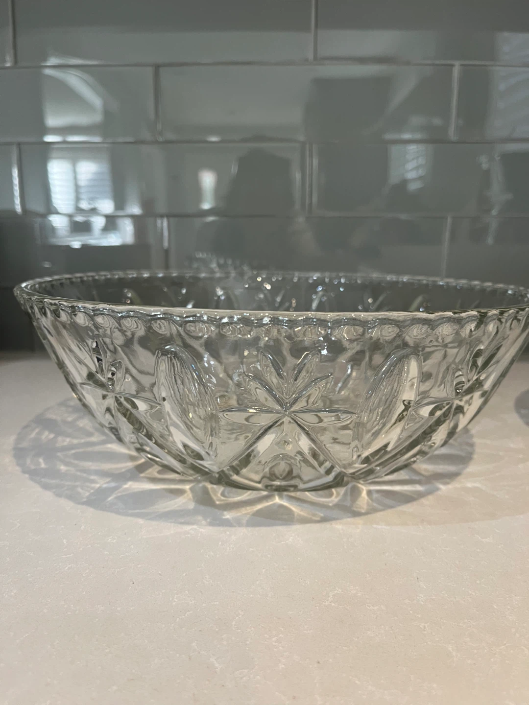 Glass Serving Bowl Set - photo 2