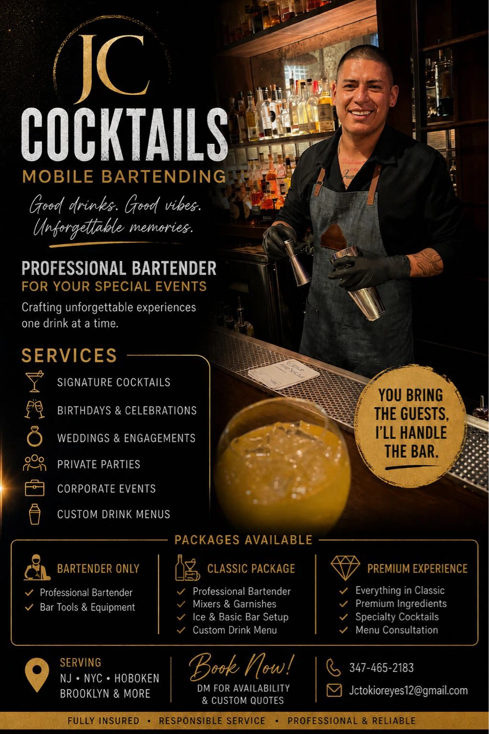 JC Cocktails Mobile Bartending Service