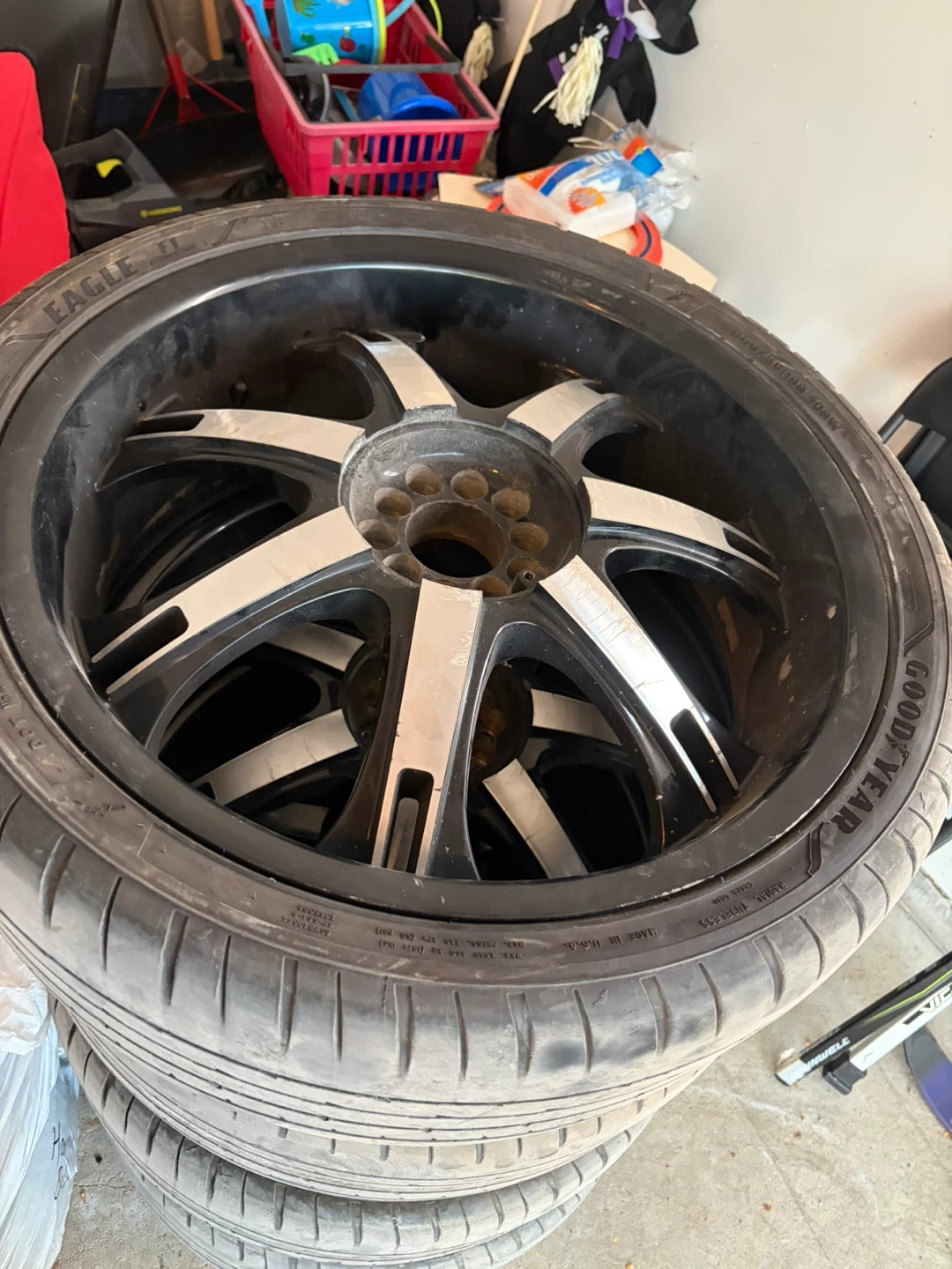 Goodyear Eagle II Tires with Rims - photo 2