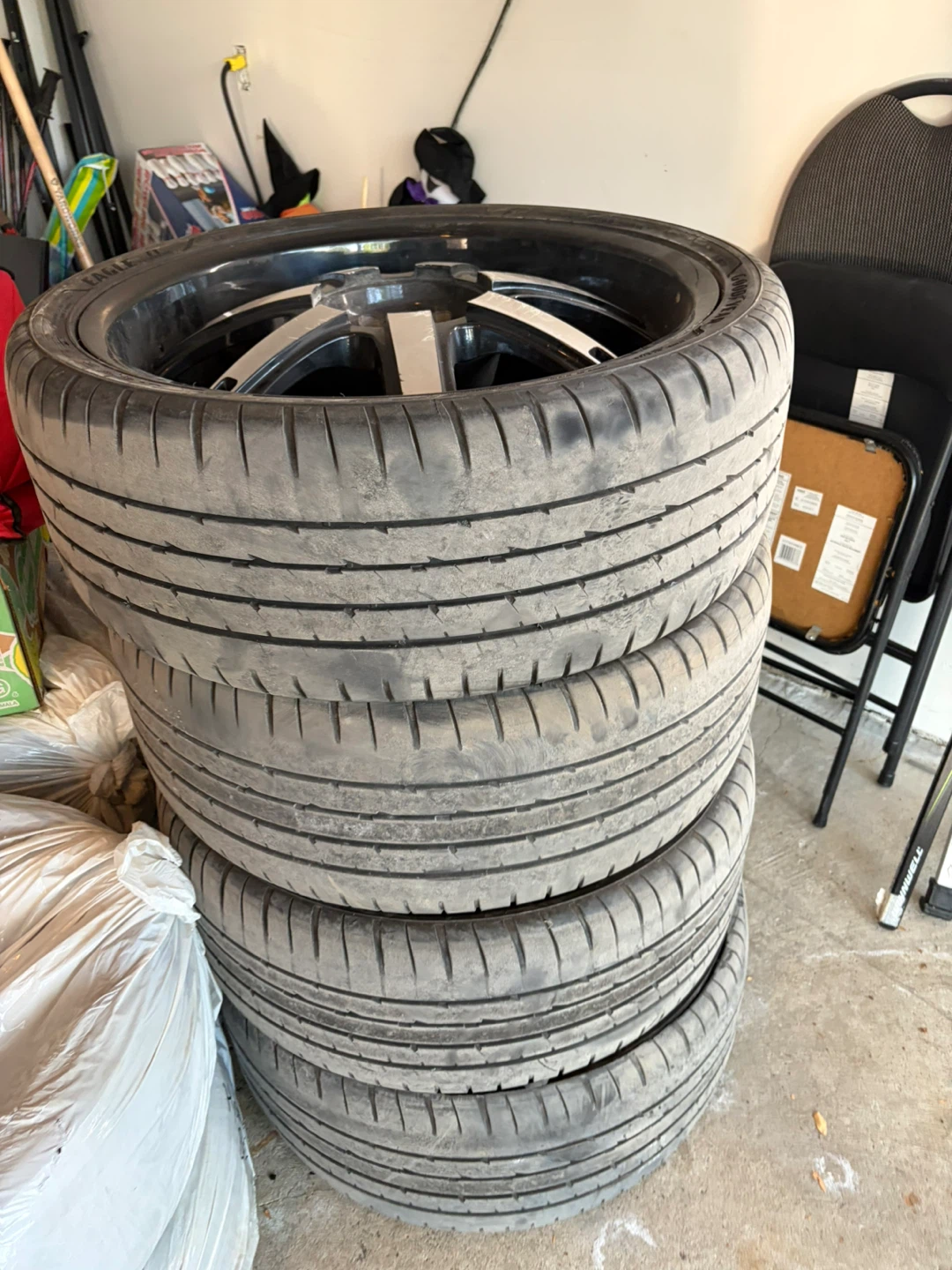 Goodyear Eagle II Tires with Rims