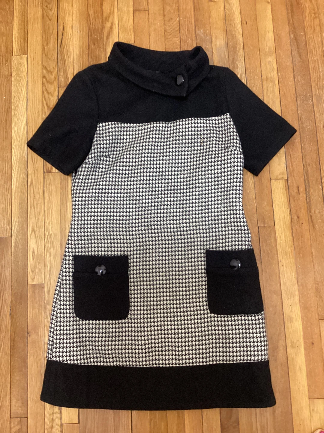 Paul Smith Collection Houndstooth Dress Size M