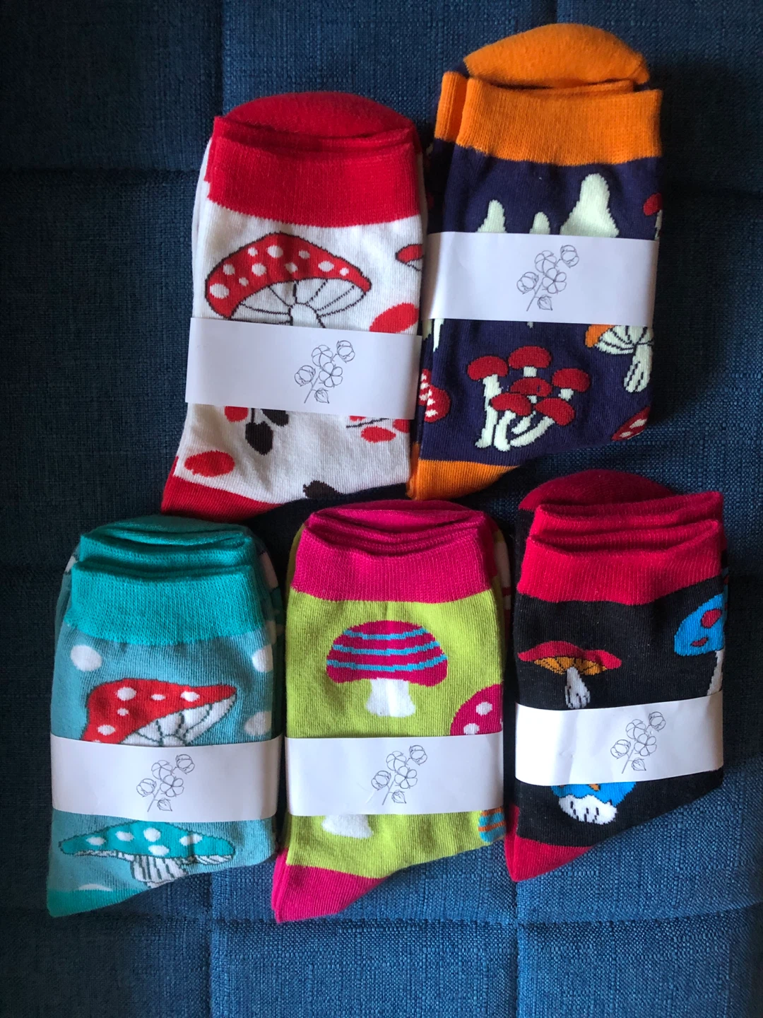Cute Mushroom Socks
