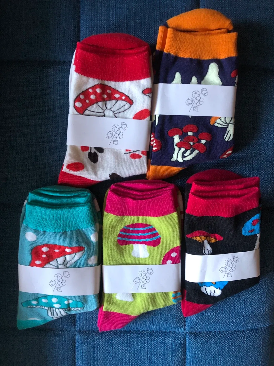 Cute Mushroom Socks