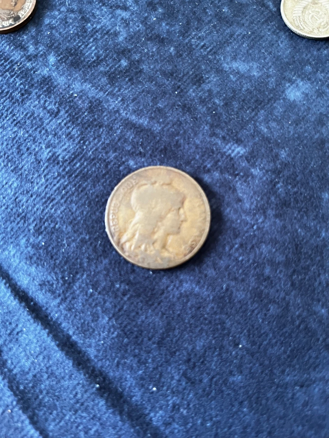 Vintage 10 Cent Coin - 1912
