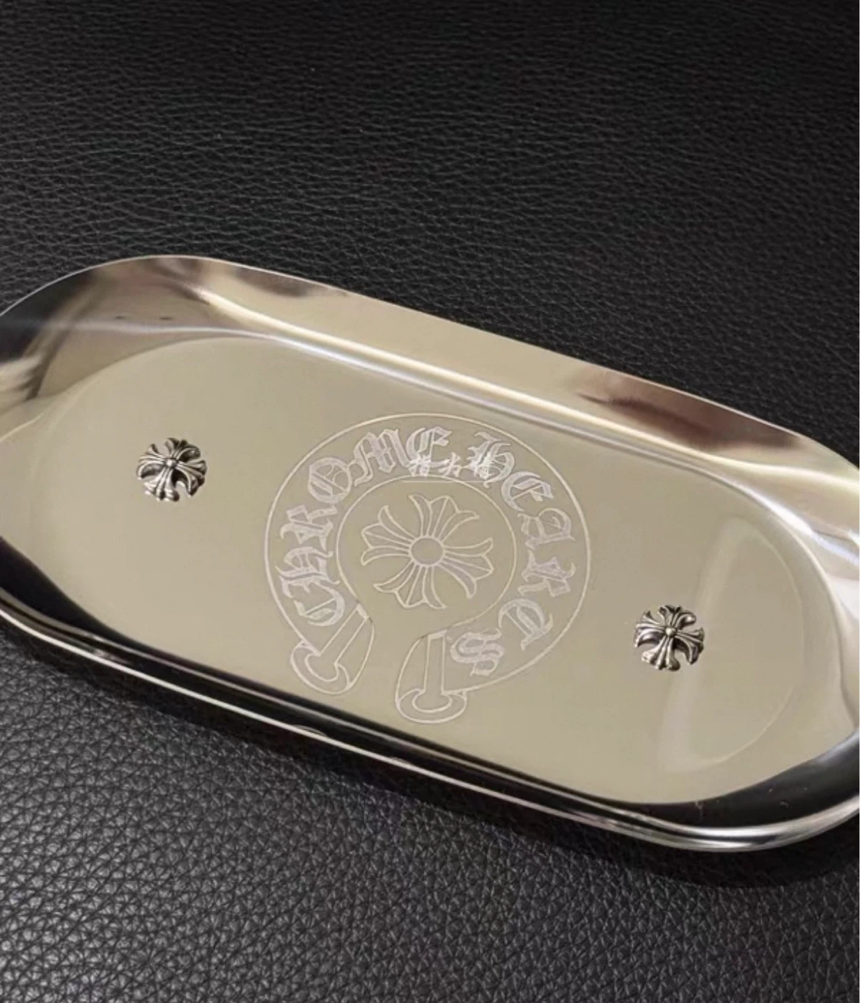Chrome Hearts Silver Rolling Tray