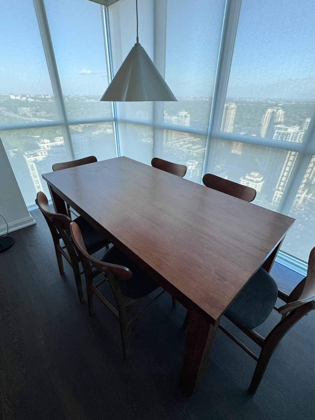 Structube Wood Dining Table and Chairs - photo 2