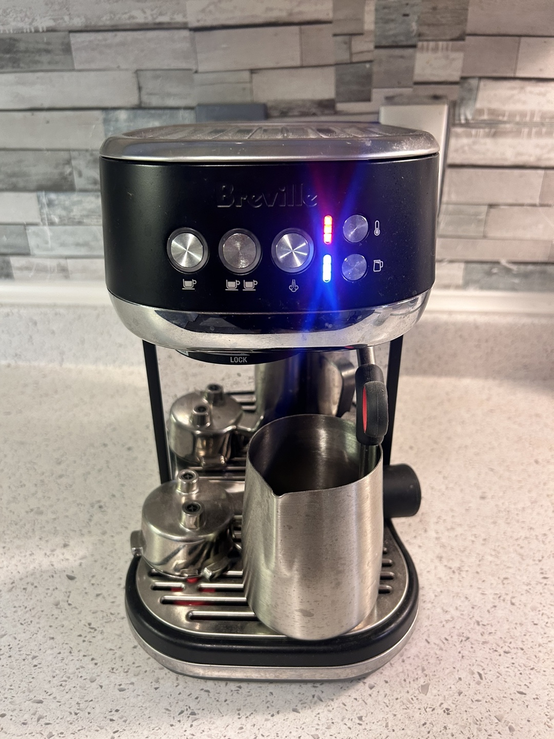 Breville BES500BSS Bambino Plus Espresso Machine - photo 3