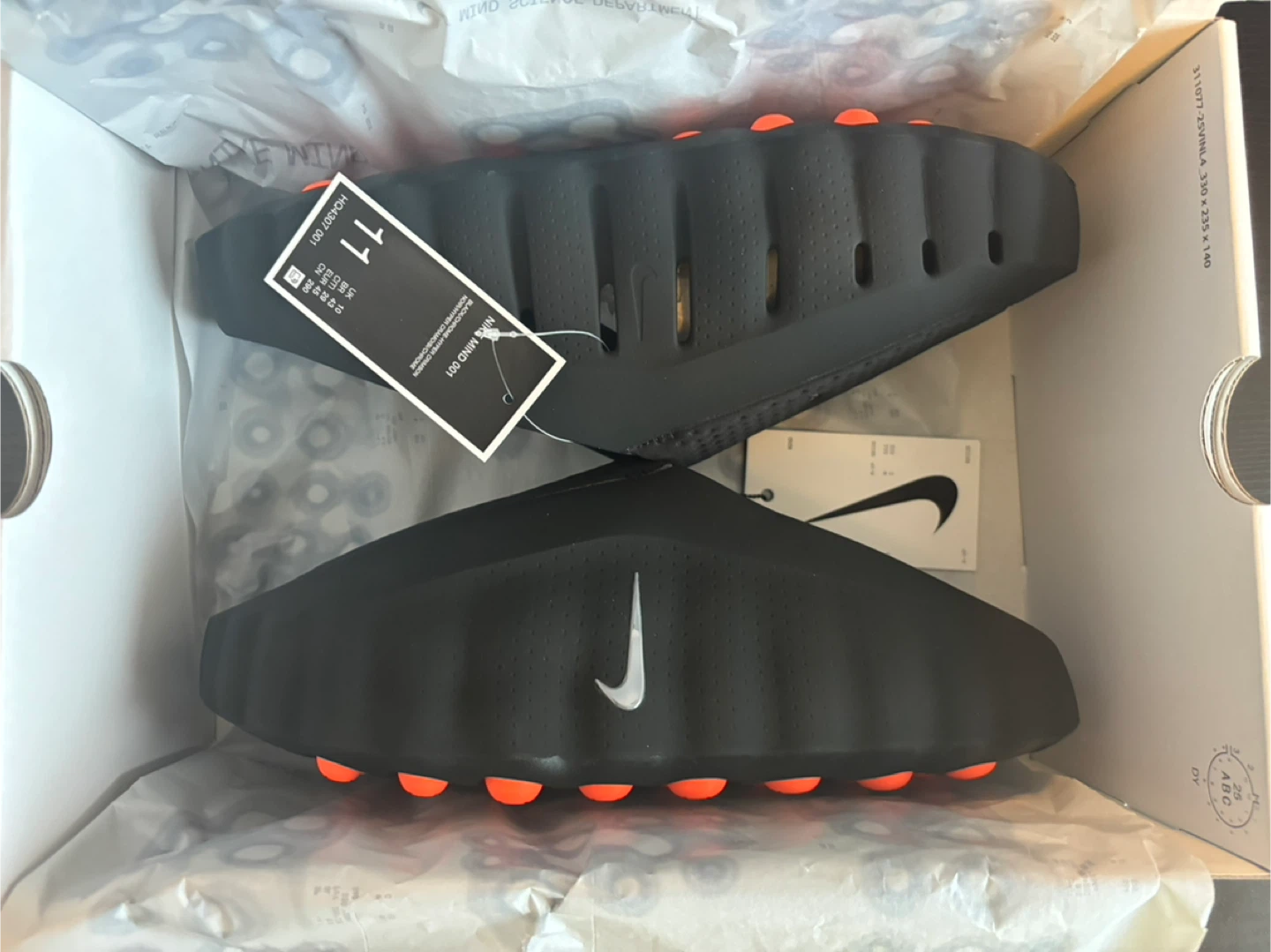 Nike Mind 001 Slide size 11 Men’s/12 Women’s